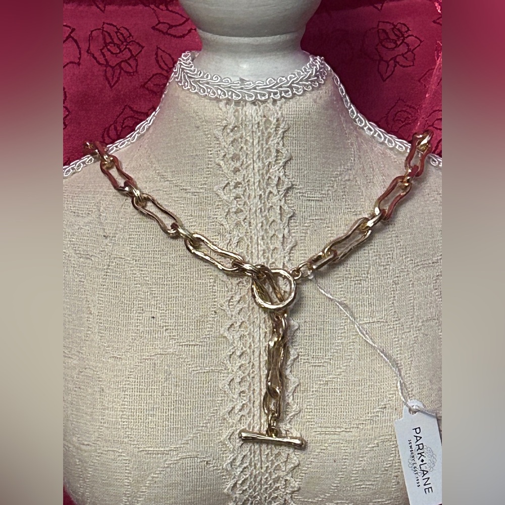 NWT Park Lane Gold Link Necklace - Picture 3 of 8